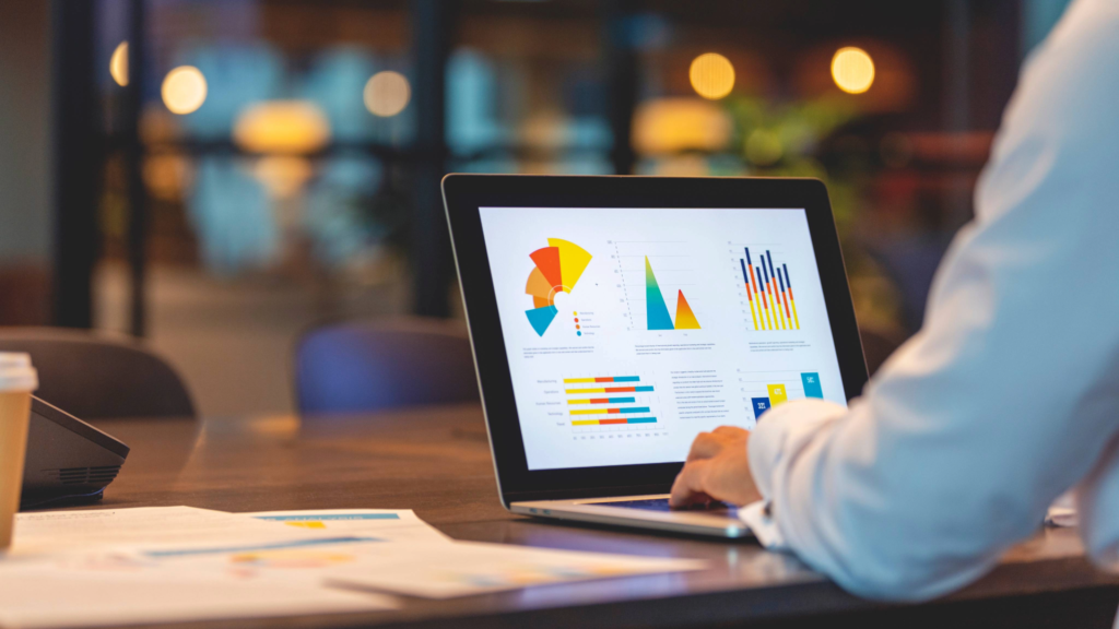 A sales dashboard can keep you updated on the progress of your sales activities in real time.